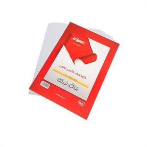 کاغذ A4 سفید کلیپس بسته 50برگی کد9880