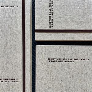 دفترنیچر22*14پیل جلدسخت دوختی جلدپارچه ای