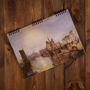 دفترطراحی 40برگ سایزA4سیمی یک روسخت رمانتیک برگ سری راندو کد72151