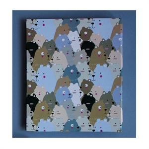 دفترکلاسوری 26حلقه 100برگ قفل فلزجلدسخت برگ سری راندو کد71309